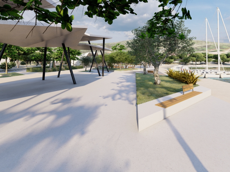 Obalni pojas Poljica — pogled 5